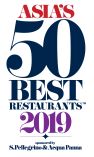 「アジアのベストレストラン50」2019年度版リストを発表、シンガポールの「オデット」が初の首位を獲得