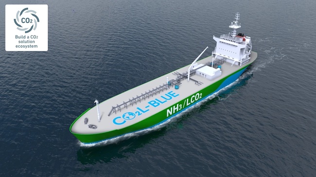 三菱造船完成氨/液化二氧化碳运输船柏拉图区块链数据智能的概念研究。垂直搜索。人工智能。